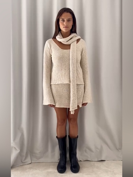 Sweaters - NWOT Indigo Luna Cozy Knit Set (Sweater & Skirt)